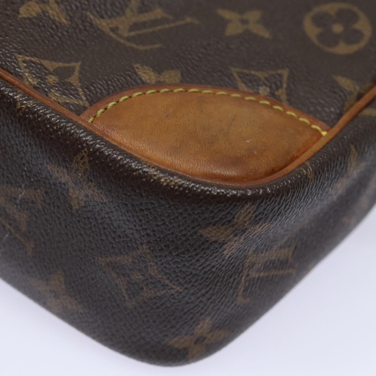 LOUIS VUITTON Monogram Compiegne 28 Clutch Bag M51845 LV Auth 80650