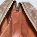 LOUIS VUITTON Monogram Compiegne 28 Clutch Bag M51845 LV Auth 80650-19