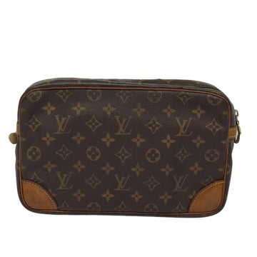 LOUIS VUITTON Monogram Compiegne 28 Clutch Bag M51845 LV Auth 80650 - 0