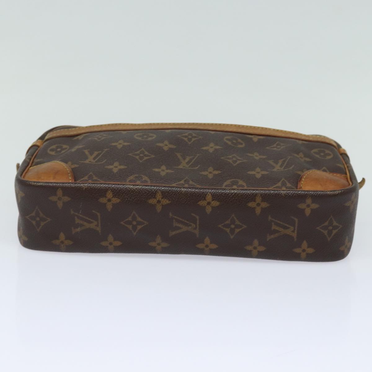 LOUIS VUITTON Monogram Compiegne 28 Clutch Bag M51845 LV Auth 80650