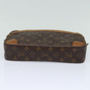 LOUIS VUITTON Monogram Compiegne 28 Clutch Bag M51845 LV Auth 80650-6