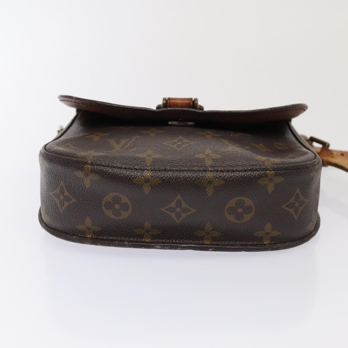 LOUIS VUITTON Monogram Saint Cloud MM Shoulder Bag M51243 LV Auth 80653