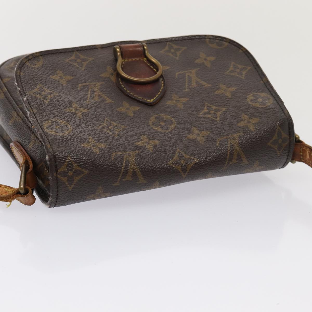 LOUIS VUITTON Monogram Saint Cloud MM Shoulder Bag M51243 LV Auth 80653