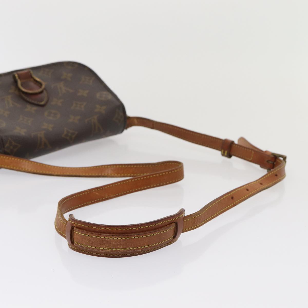 LOUIS VUITTON Monogram Saint Cloud MM Shoulder Bag M51243 LV Auth 80653