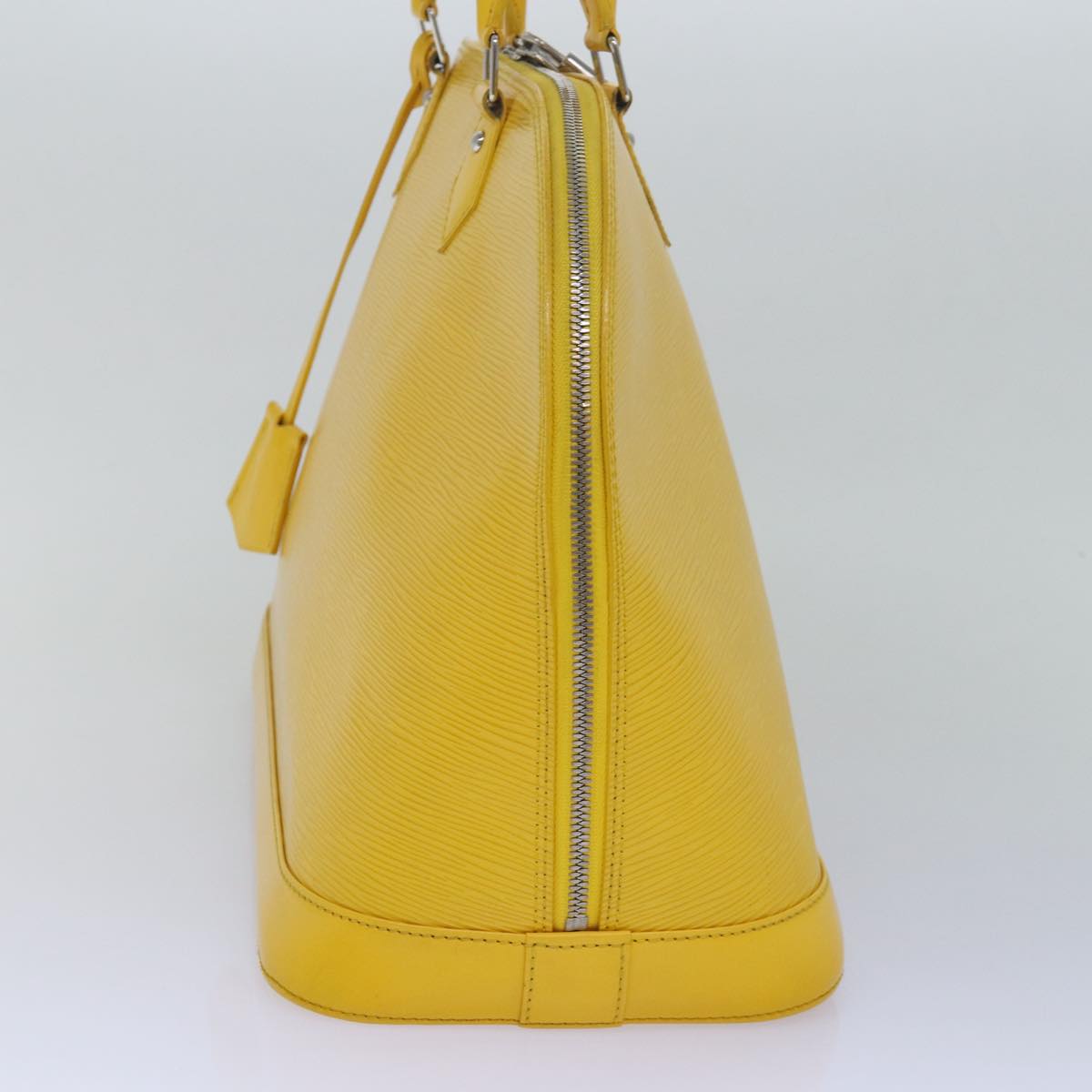 LOUIS VUITTON Epi Alma GM Hand Bag Yellow Citron M40629 LV Auth 80655