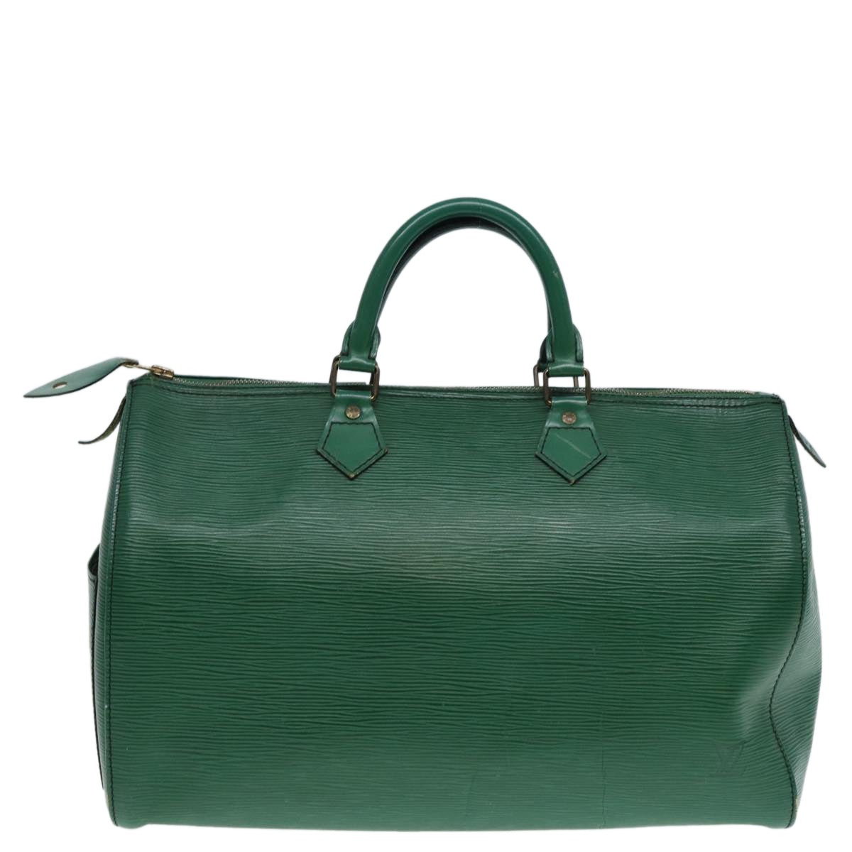 LOUIS VUITTON Epi Speedy 35 Hand Bag Borneo Green M42994 LV Auth 80658 - 0