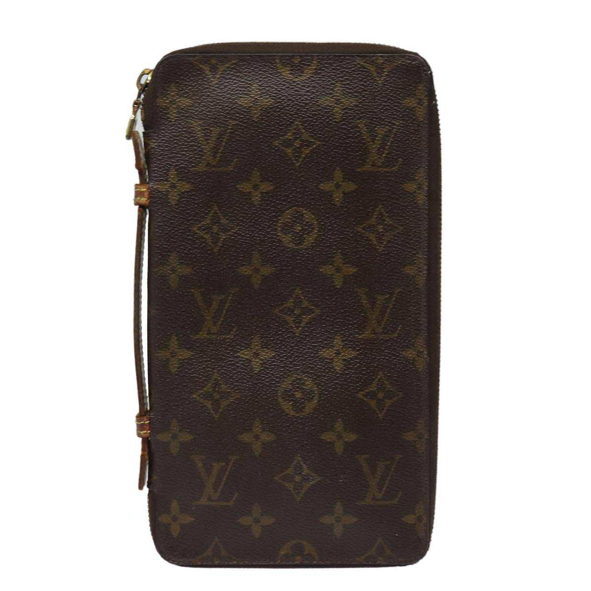 LOUIS VUITTON Monogram Organizer De Voyage Travel Case M60120 LV Auth 80661