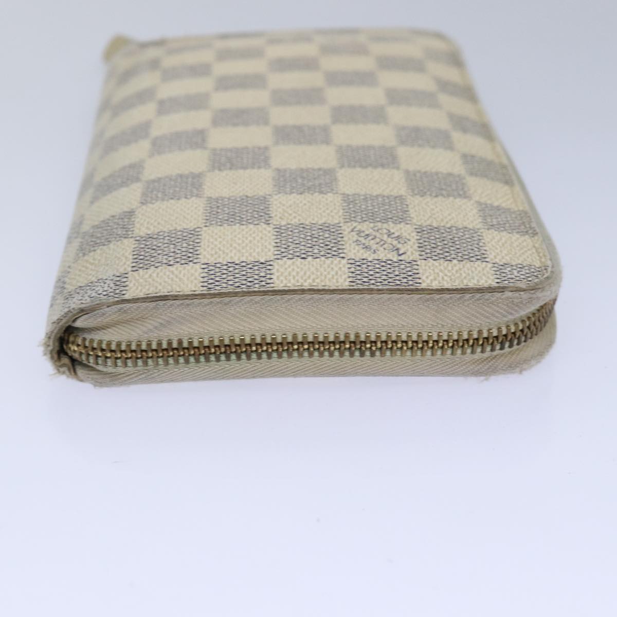 LOUIS VUITTON Damier Azur Zippy Organizer Long Wallet N60012 LV Auth 80668