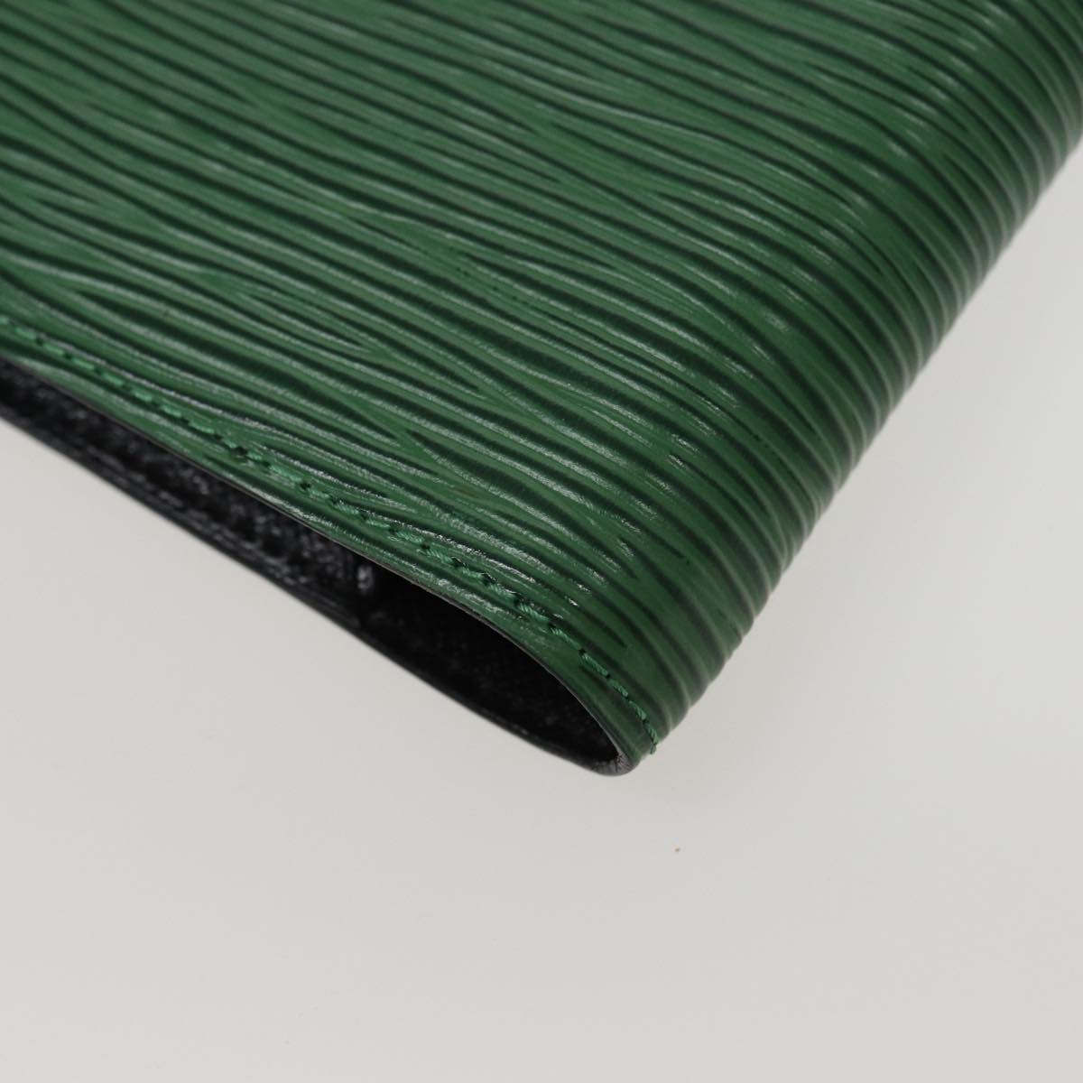 LOUIS VUITTON Epi Agenda PM Day Planner Cover Green R20054 LV Auth 80671