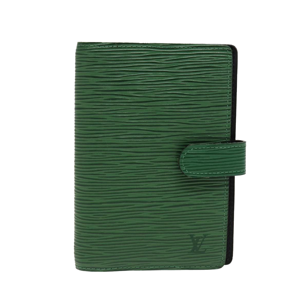 LOUIS VUITTON Epi Agenda PM Day Planner Cover Green R20054 LV Auth 80671