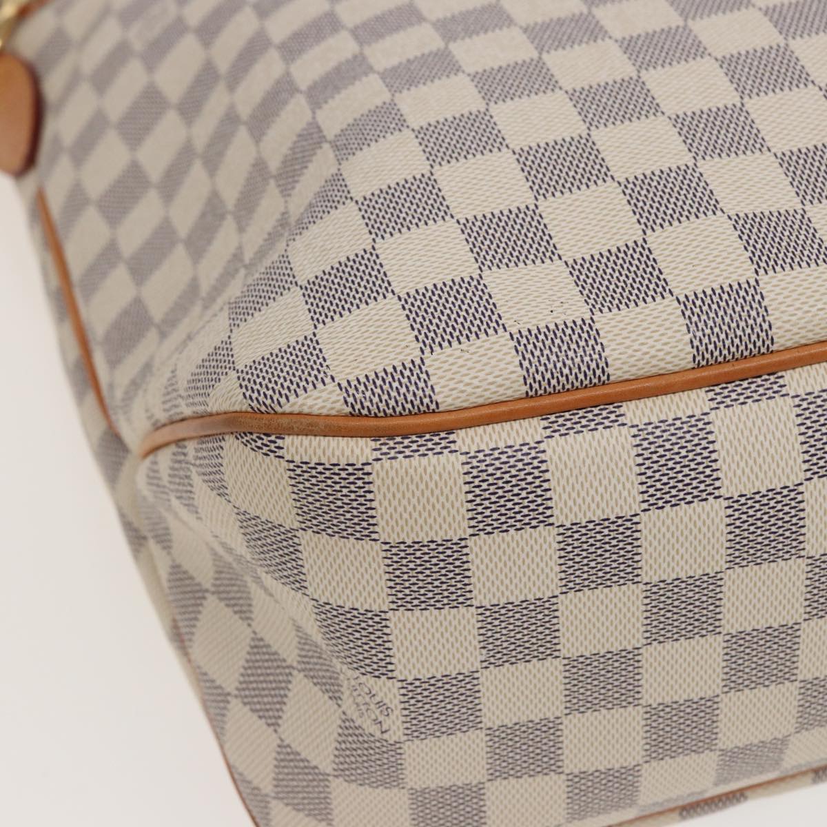 LOUIS VUITTON Damier Azur Delightful PM Shoulder Bag N41447 LV Auth 80676A