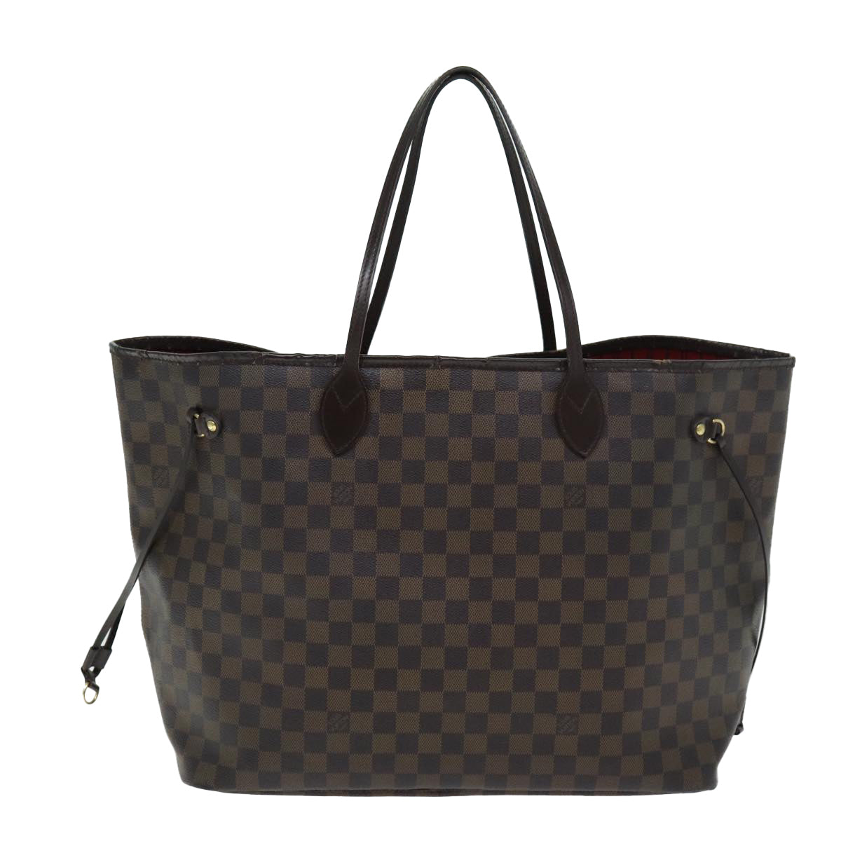 LOUIS VUITTON Damier Ebene Neverfull GM Tote Bag N51106 LV Auth 80692 - 0