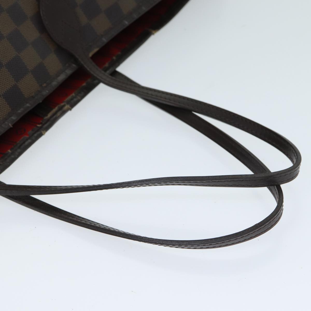 LOUIS VUITTON Damier Ebene Neverfull GM Tote Bag N51106 LV Auth 80692