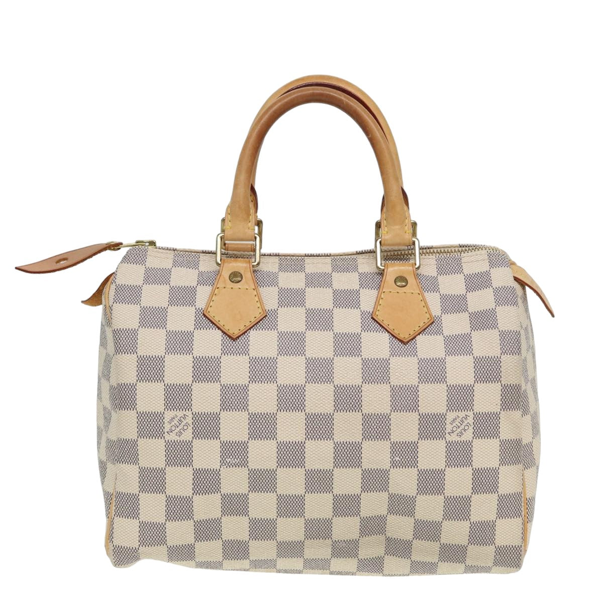 LOUIS VUITTON Damier Azur Speedy 25 Hand Bag N41534 LV Auth 80701