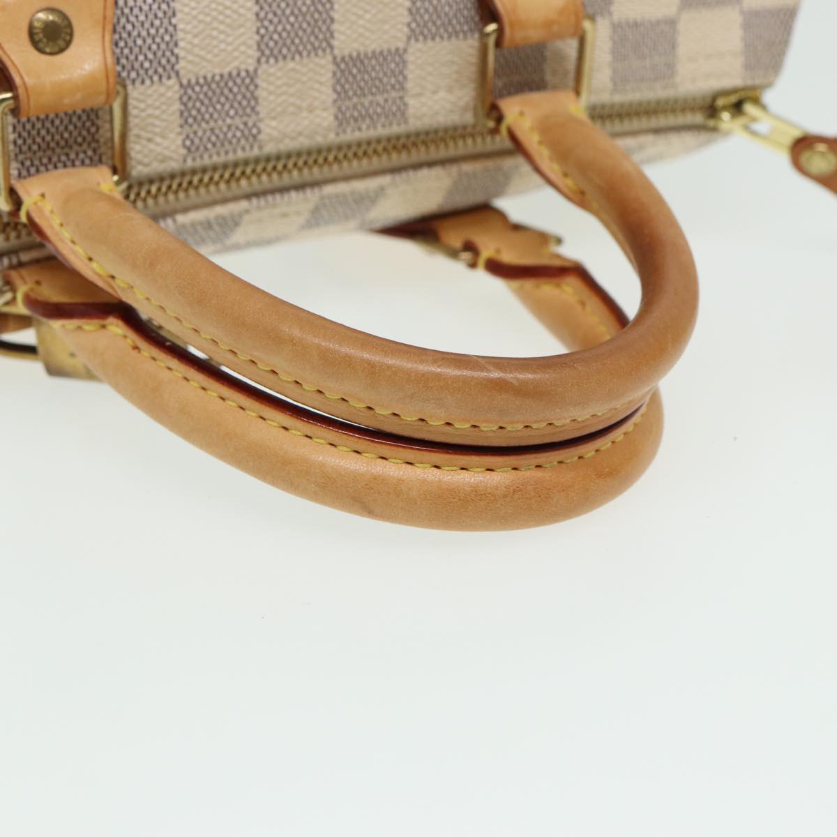 LOUIS VUITTON Damier Azur Speedy 25 Hand Bag N41534 LV Auth 80701