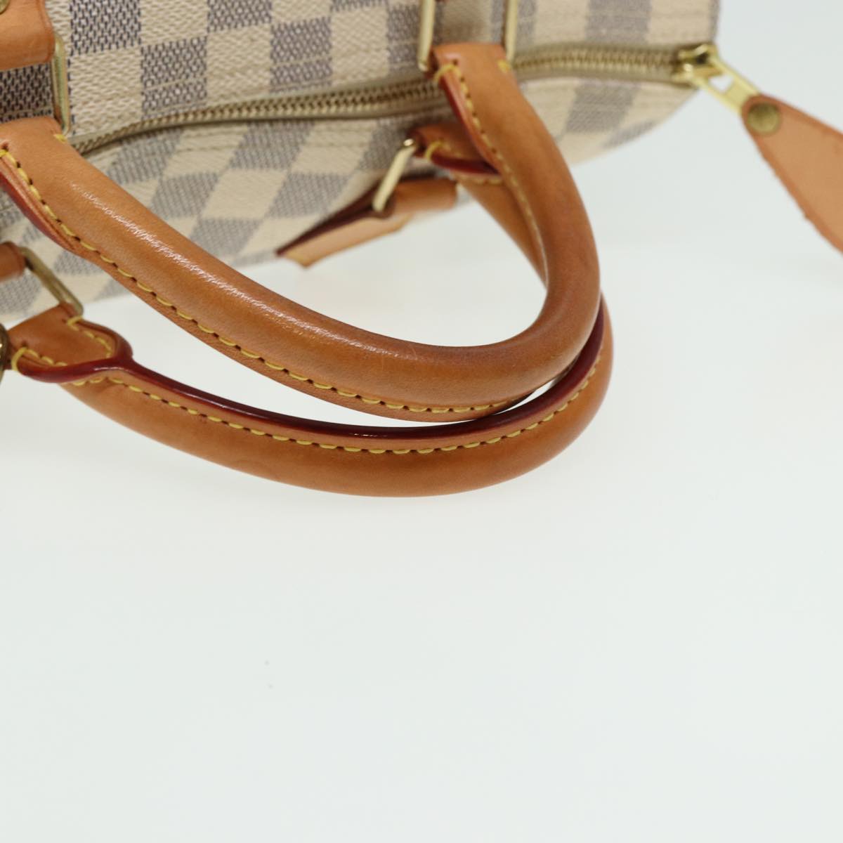 LOUIS VUITTON Damier Azur Speedy 30 Hand Bag N41533 LV Auth 80702