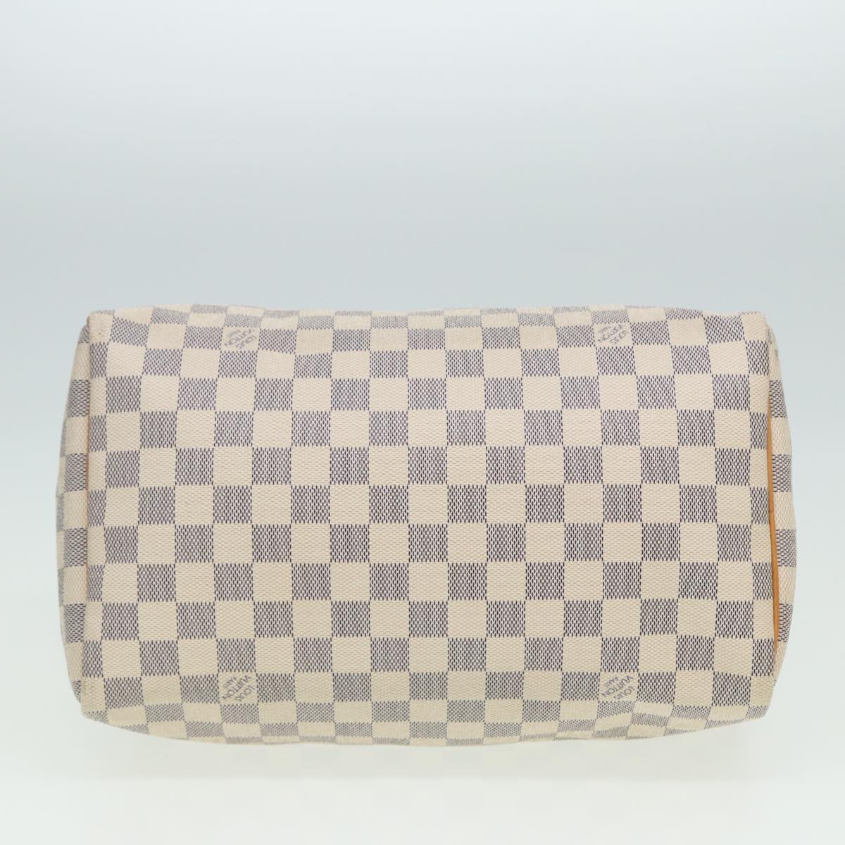 LOUIS VUITTON Damier Azur Speedy 30 Hand Bag N41533 LV Auth 80702