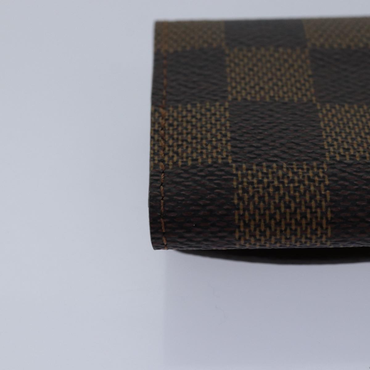 LOUIS VUITTON Damier Ebene Cuff Case Cuffs M30964 LV Auth 80714