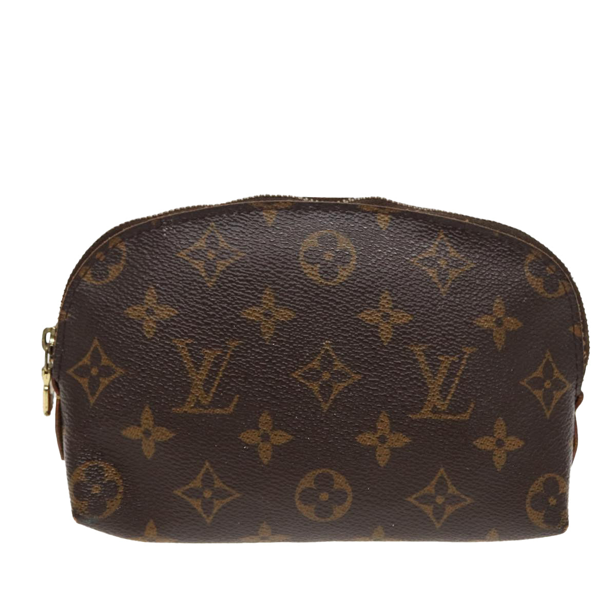 LOUIS VUITTON Monogram Pochette Cosmetic PM Cosmetic Pouch M47515 LV Auth 80720