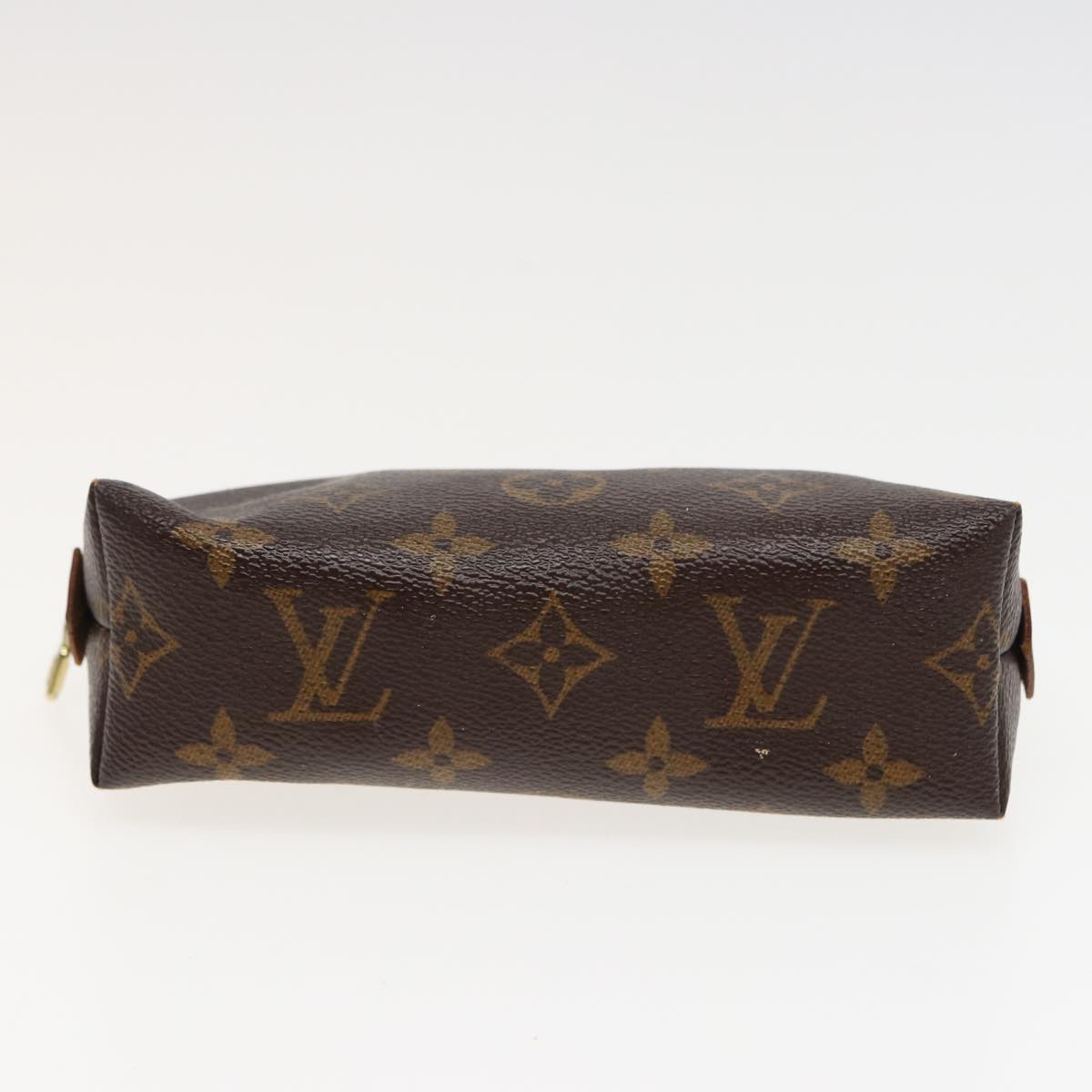 LOUIS VUITTON Monogram Pochette Cosmetic PM Cosmetic Pouch M47515 LV Auth 80720