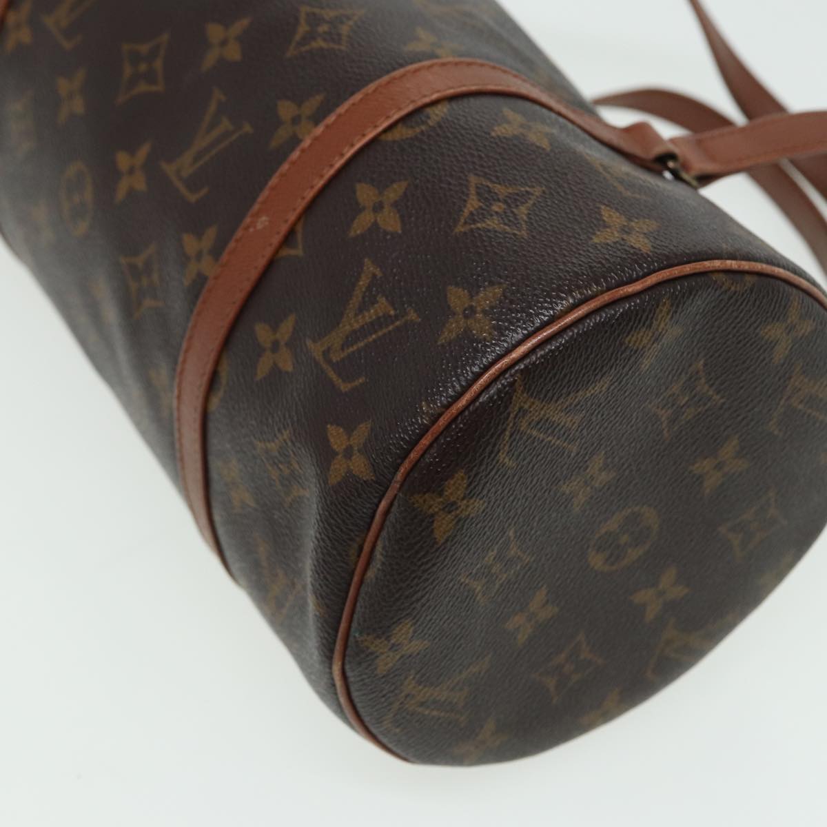 LOUIS VUITTON Monogram Papillon 30 Hand Bag M51385 LV Auth 80742