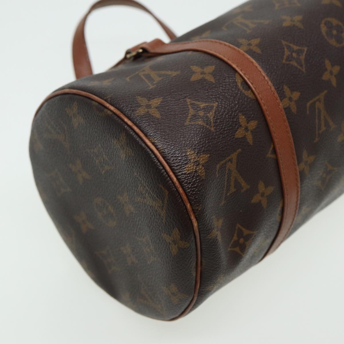 LOUIS VUITTON Monogram Papillon 30 Hand Bag M51385 LV Auth 80742