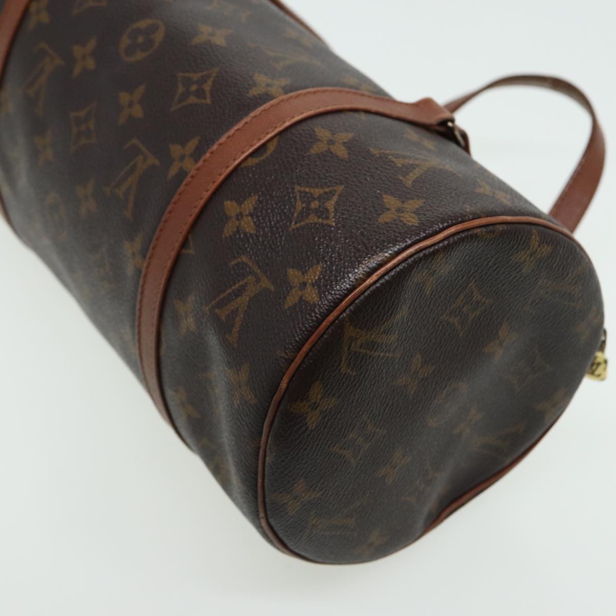 LOUIS VUITTON Monogram Papillon 30 Hand Bag M51385 LV Auth 80742