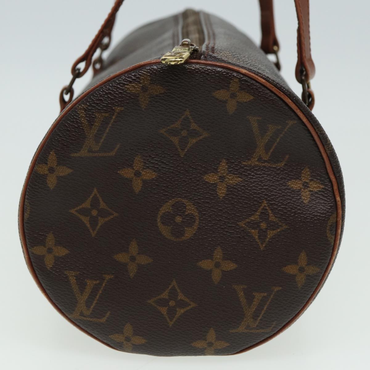 LOUIS VUITTON Monogram Papillon 30 Hand Bag M51385 LV Auth 80742