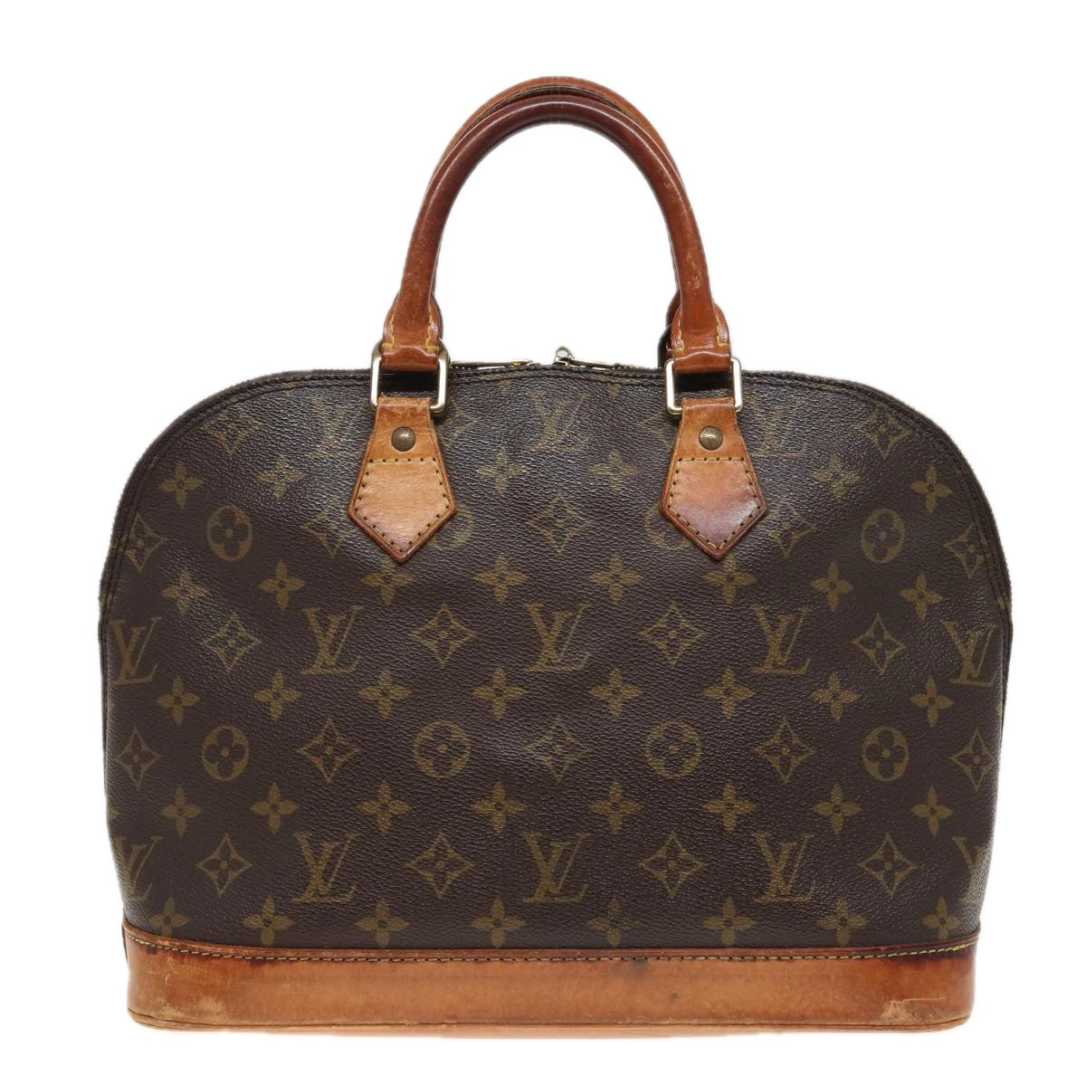 LOUIS VUITTON Monogram Alma Hand Bag M51130 LV Auth 80745