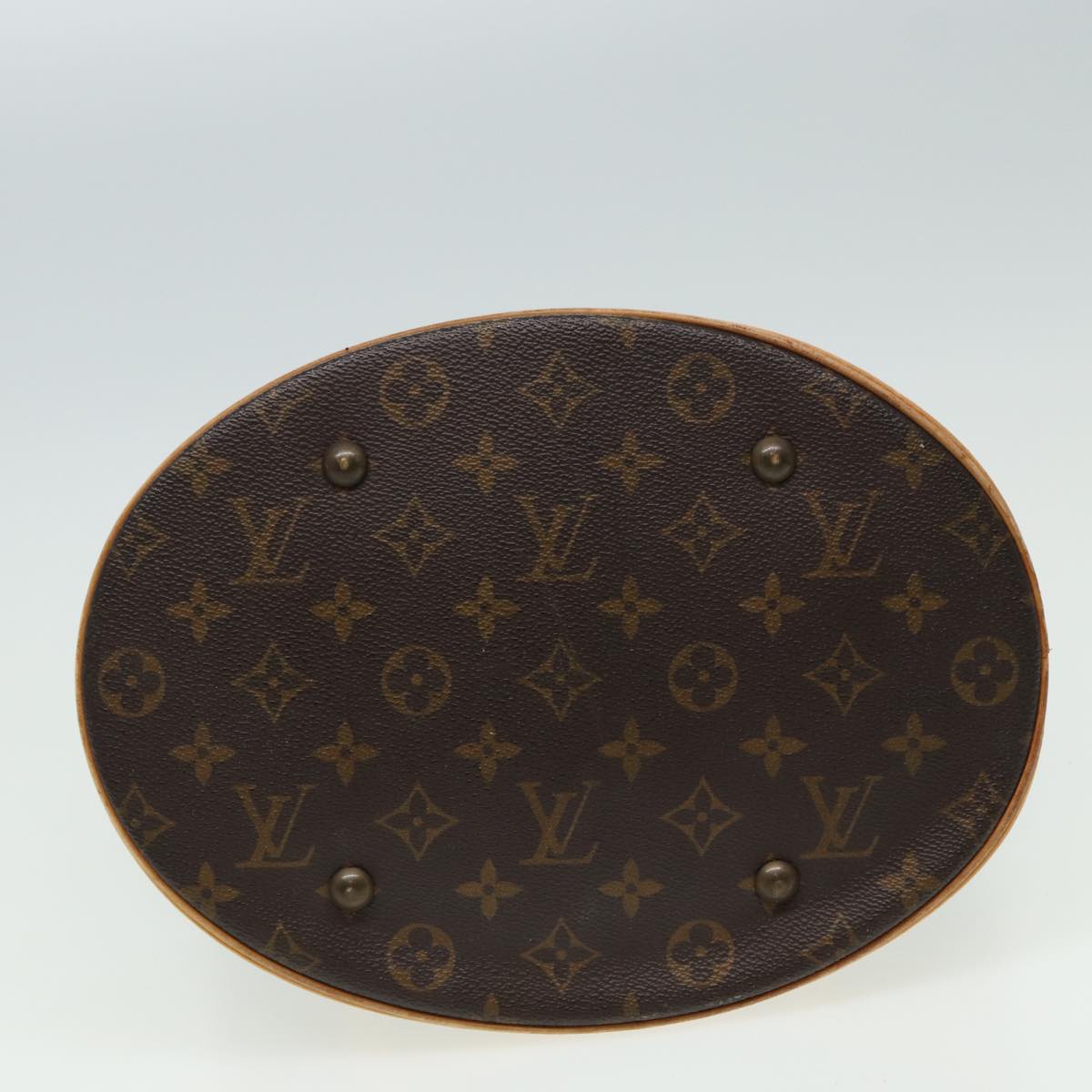 LOUIS VUITTON Monogram Bucket GM Shoulder Bag M42236 LV Auth 80748