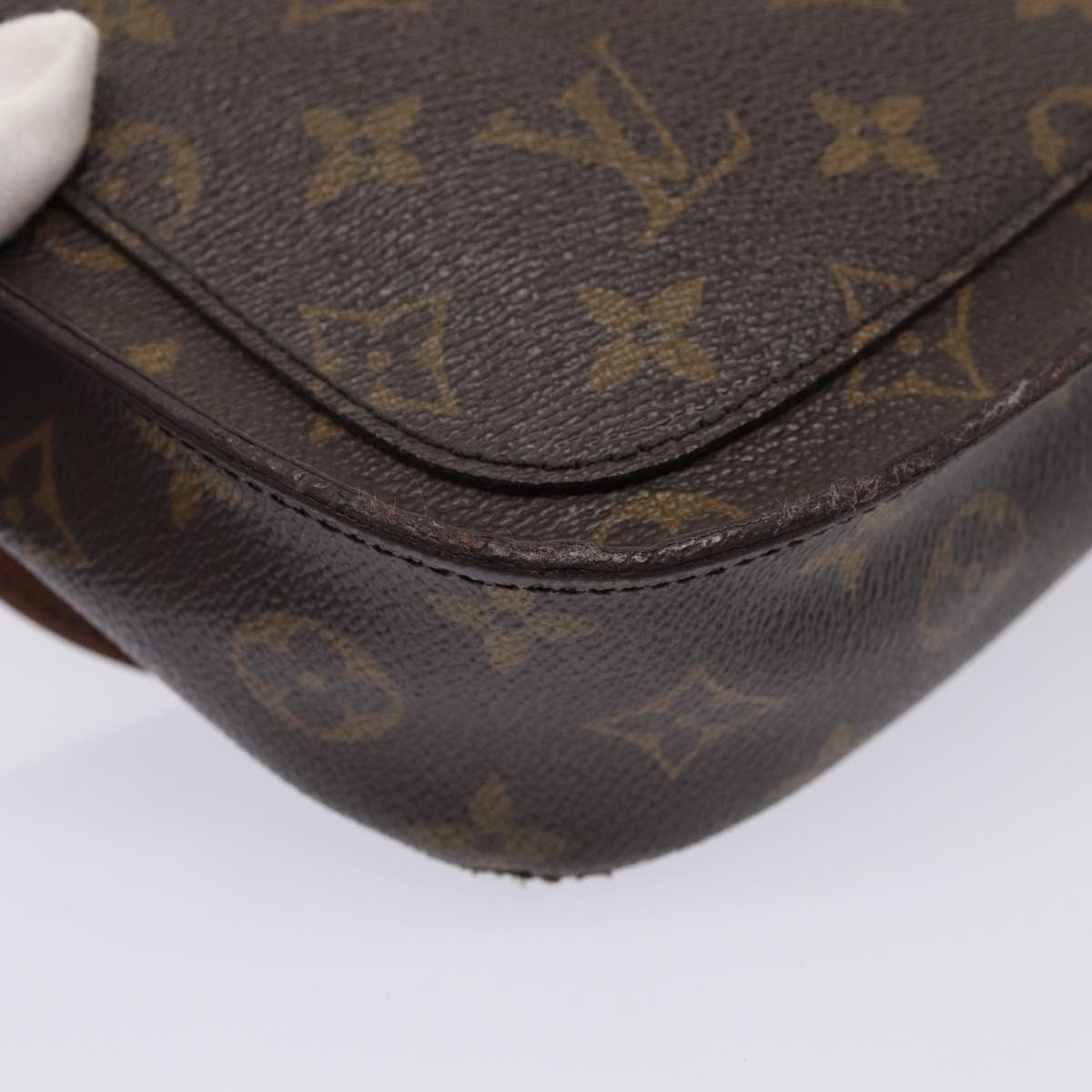 LOUIS VUITTON Monogram Saint Cloud MM Shoulder Bag M51243 LV Auth 80750