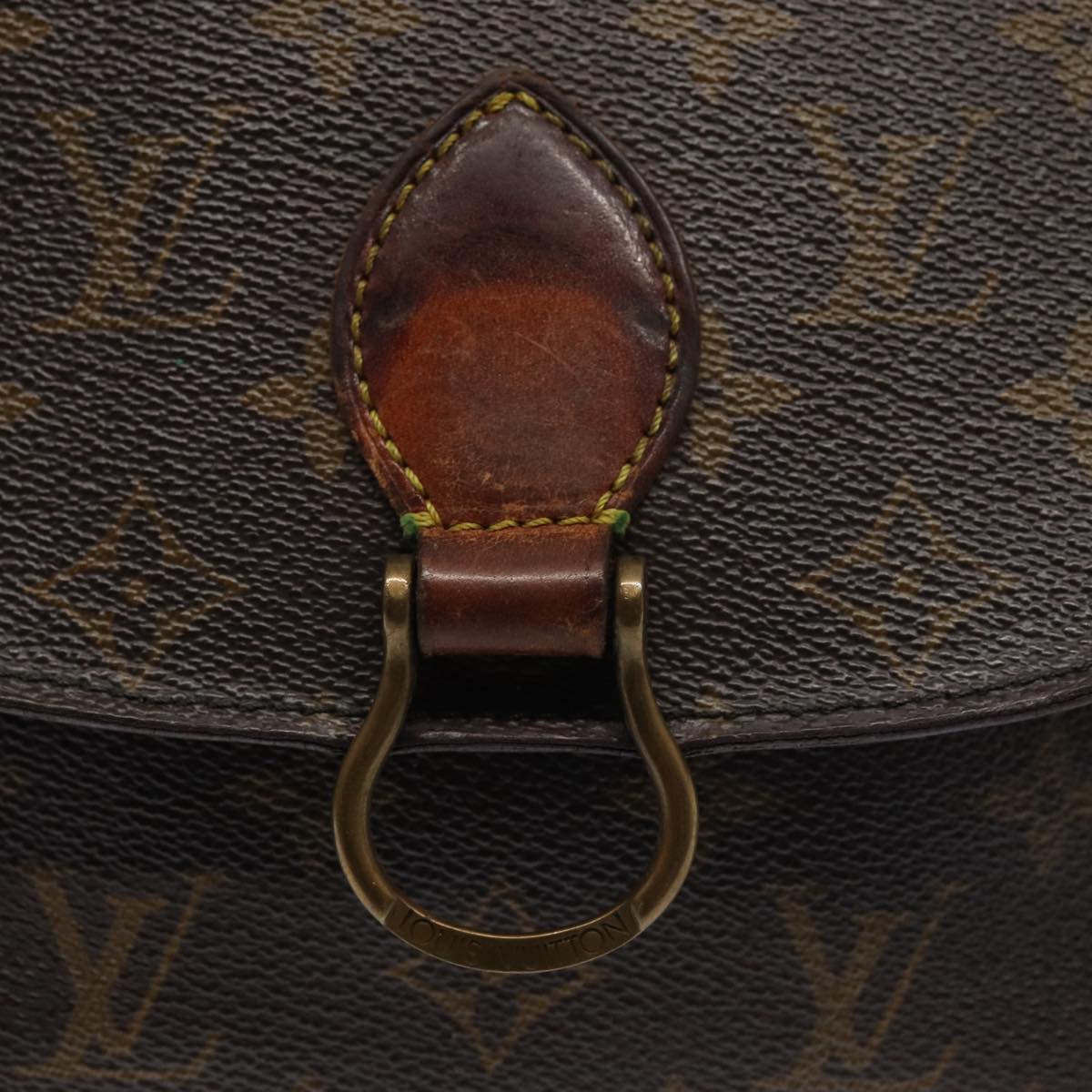 LOUIS VUITTON Monogram Saint Cloud MM Shoulder Bag M51243 LV Auth 80750