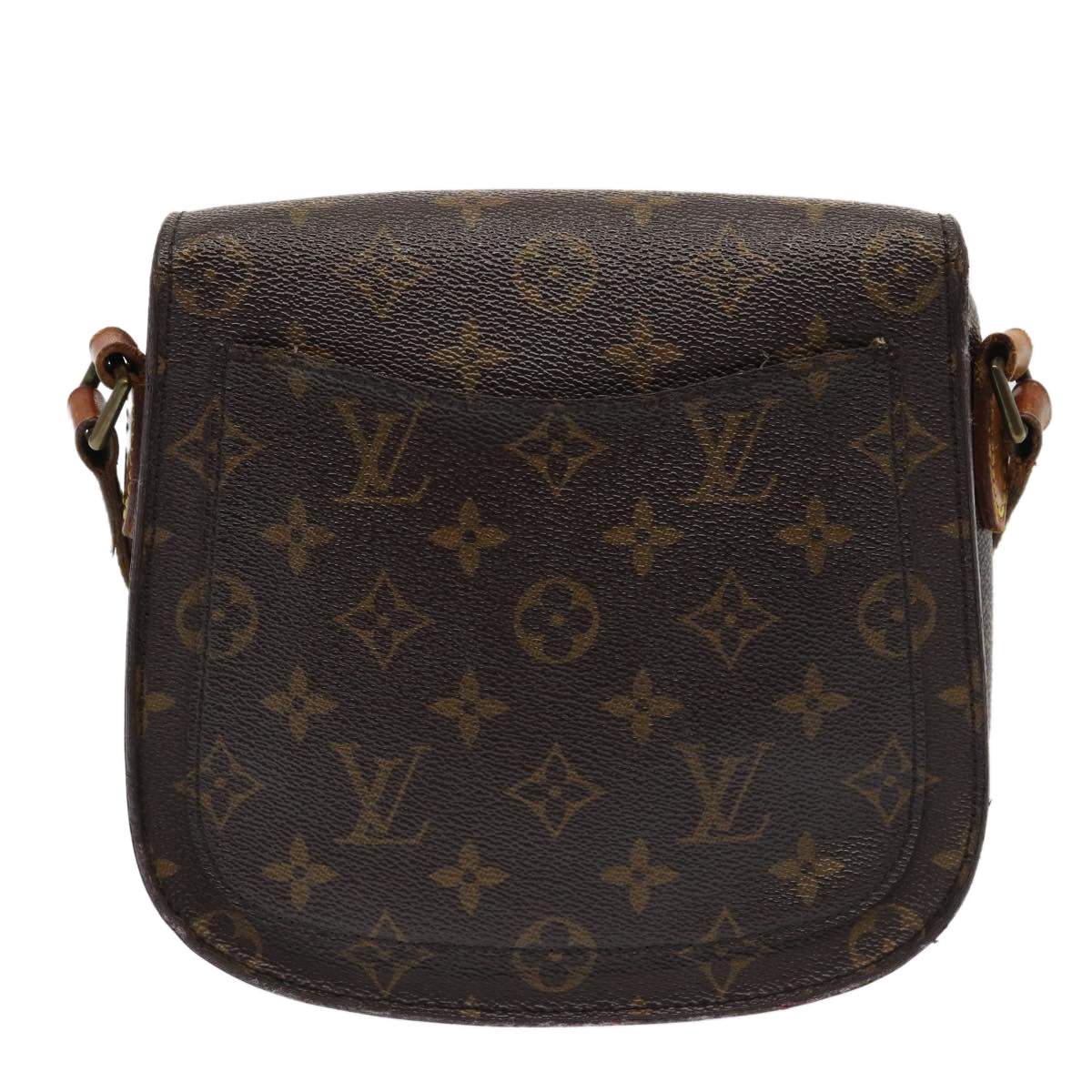 LOUIS VUITTON Monogram Saint Cloud MM Shoulder Bag M51243 LV Auth 80750