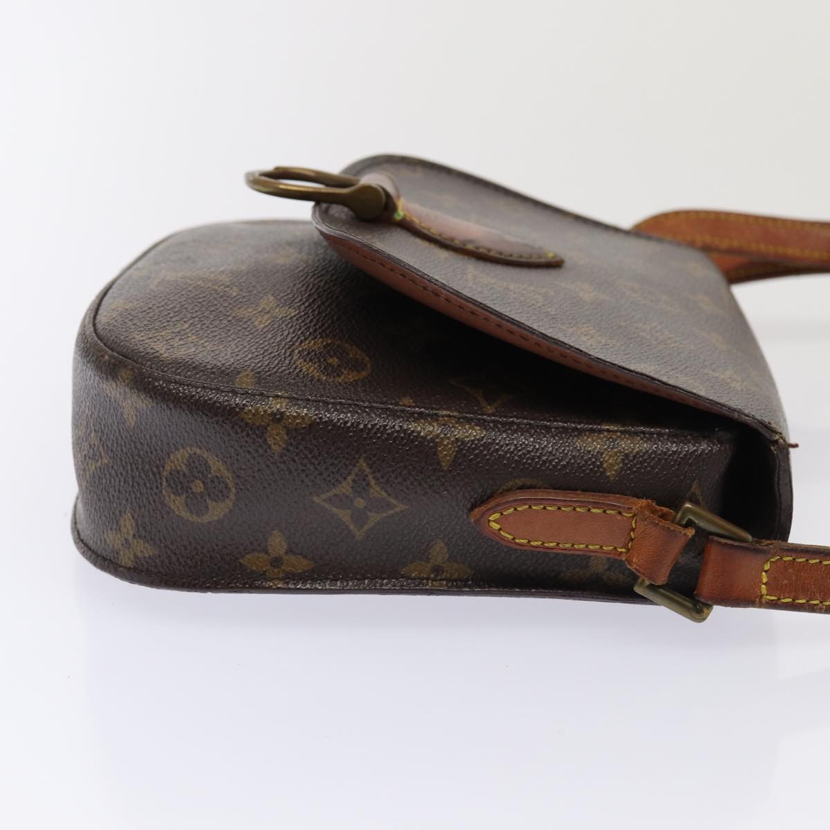 LOUIS VUITTON Monogram Saint Cloud MM Shoulder Bag M51243 LV Auth 80750