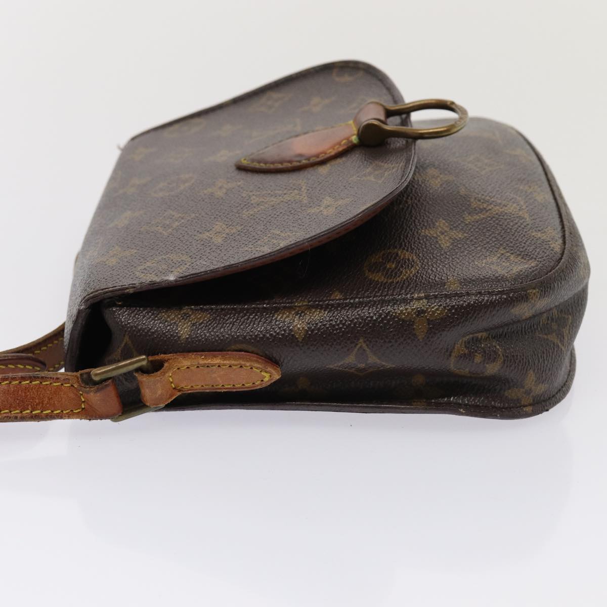 LOUIS VUITTON Monogram Saint Cloud MM Shoulder Bag M51243 LV Auth 80750