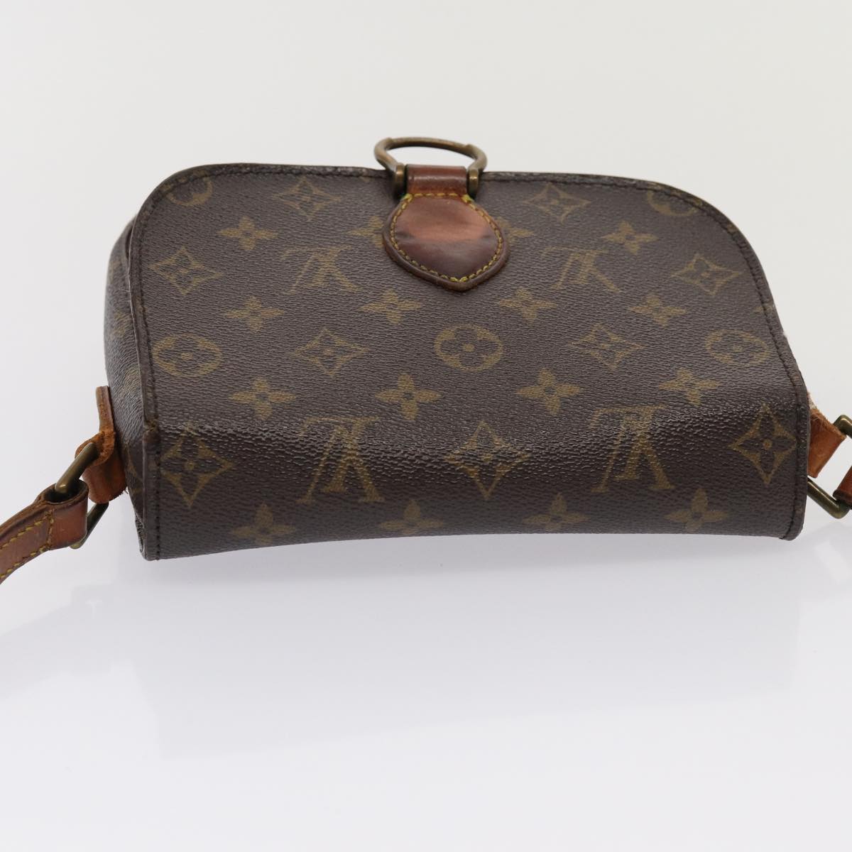 LOUIS VUITTON Monogram Saint Cloud MM Shoulder Bag M51243 LV Auth 80750