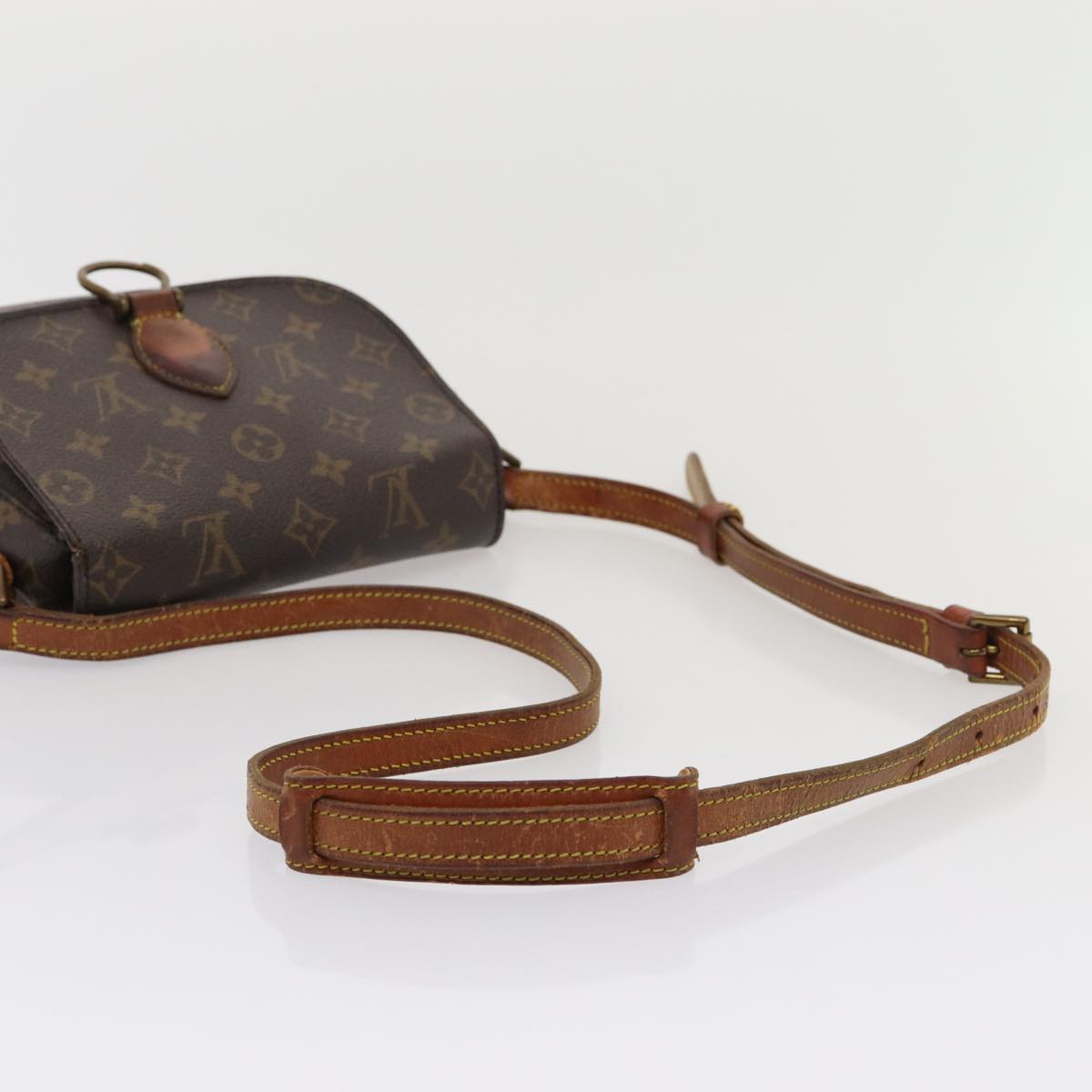 LOUIS VUITTON Monogram Saint Cloud MM Shoulder Bag M51243 LV Auth 80750