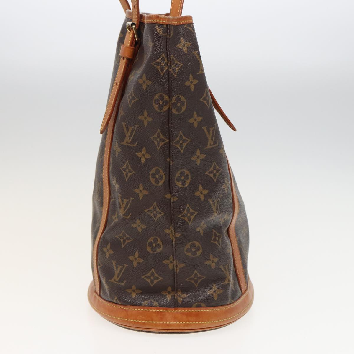 LOUIS VUITTON Monogram Bucket GM Shoulder Bag M42236 LV Auth 80757