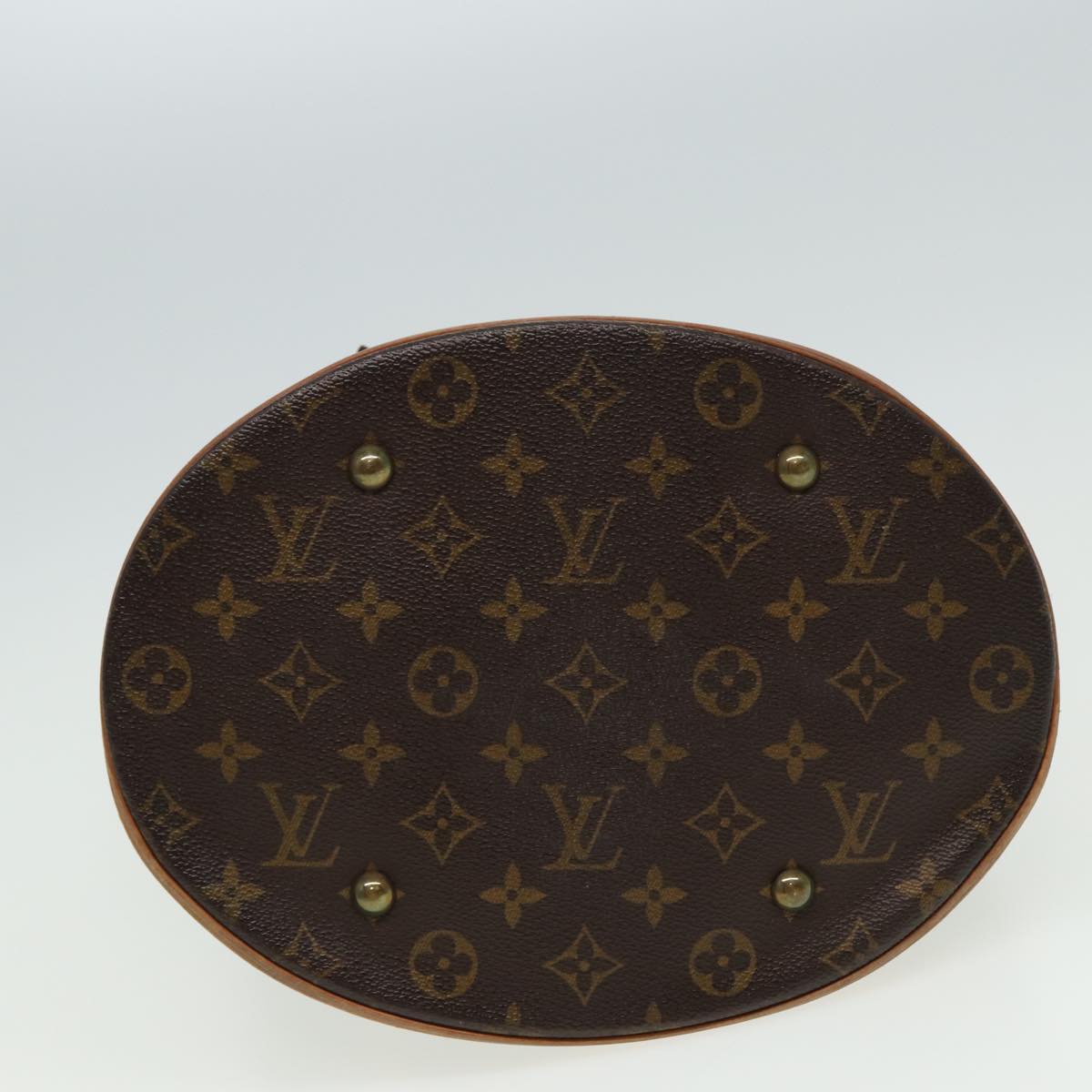 LOUIS VUITTON Monogram Bucket GM Shoulder Bag M42236 LV Auth 80758