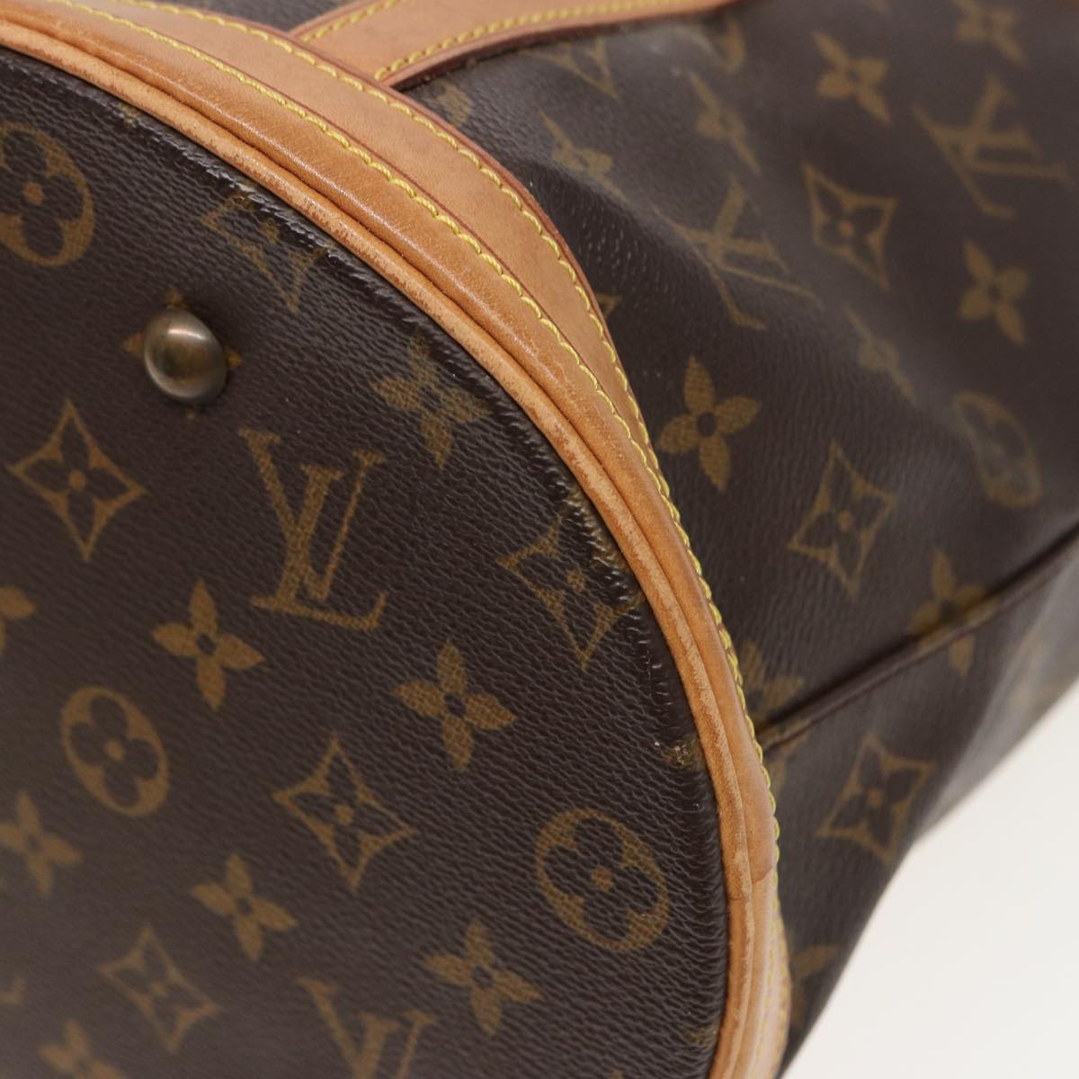 LOUIS VUITTON Monogram Bucket GM Shoulder Bag M42236 LV Auth 80759