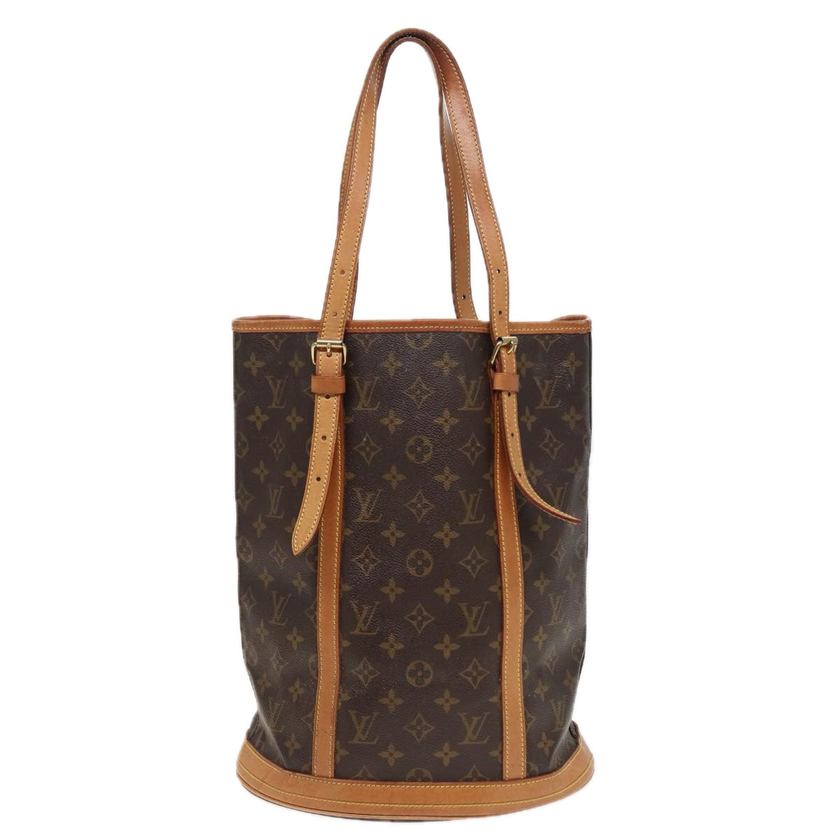 LOUIS VUITTON Monogram Bucket GM Shoulder Bag M42236 LV Auth 80759