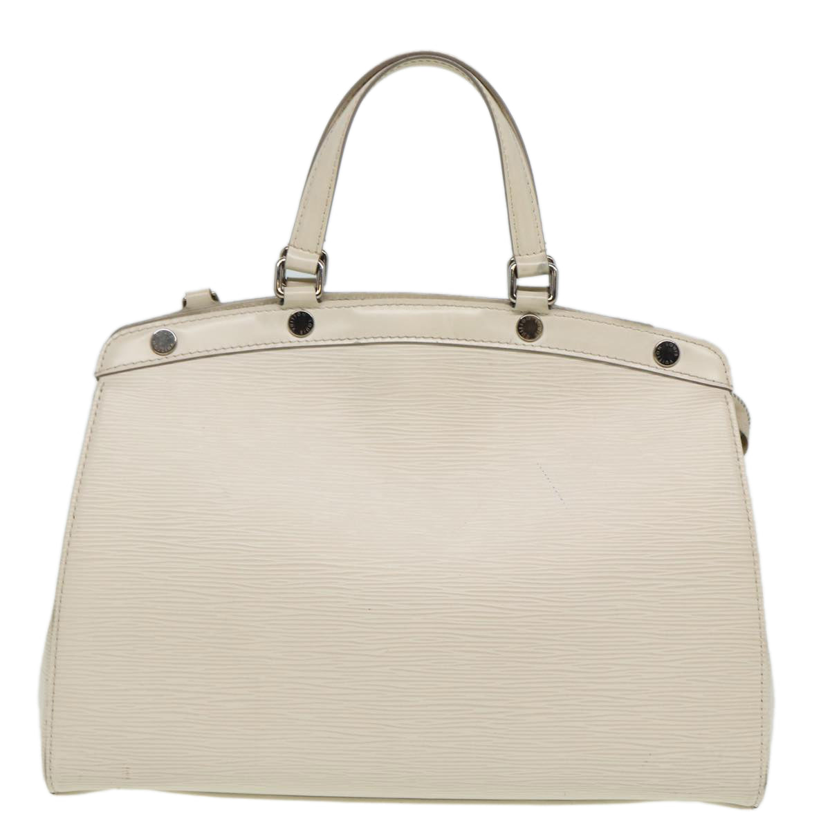 LOUIS VUITTON Epi Blair MM Hand Bag 2way White Yvoire M40330 LV Auth 80771