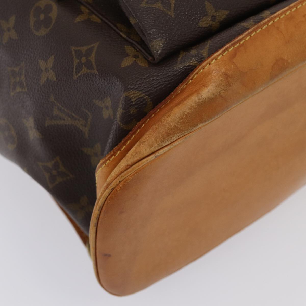 LOUIS VUITTON Monogram Montsouris GM Backpack M51135 LV Auth 80775