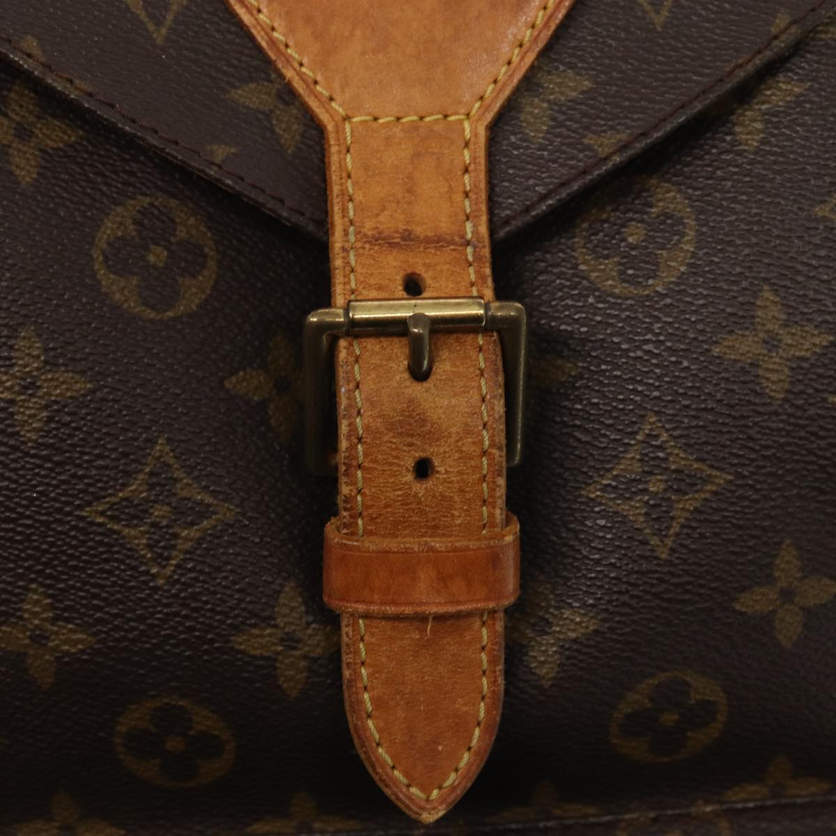 LOUIS VUITTON Monogram Montsouris GM Backpack M51135 LV Auth 80775