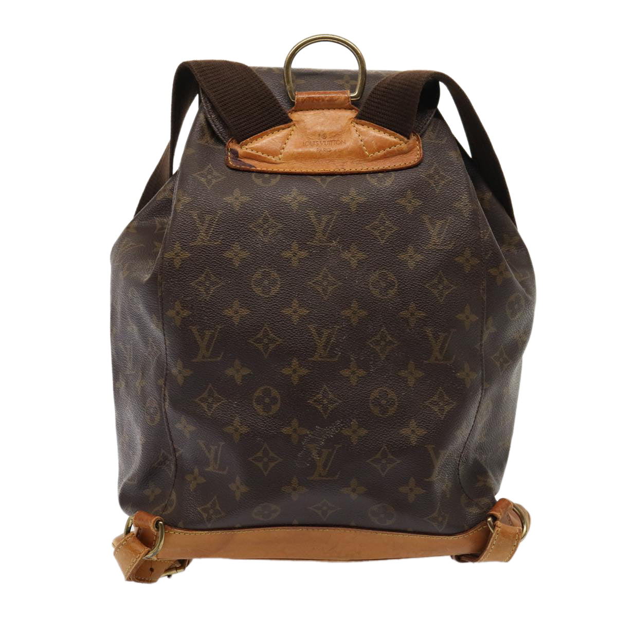 LOUIS VUITTON Monogram Montsouris GM Backpack M51135 LV Auth 80775 - 0