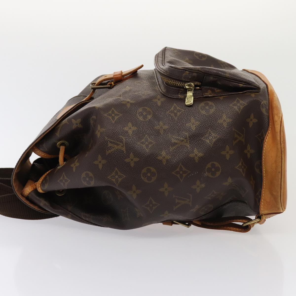 LOUIS VUITTON Monogram Montsouris GM Backpack M51135 LV Auth 80775