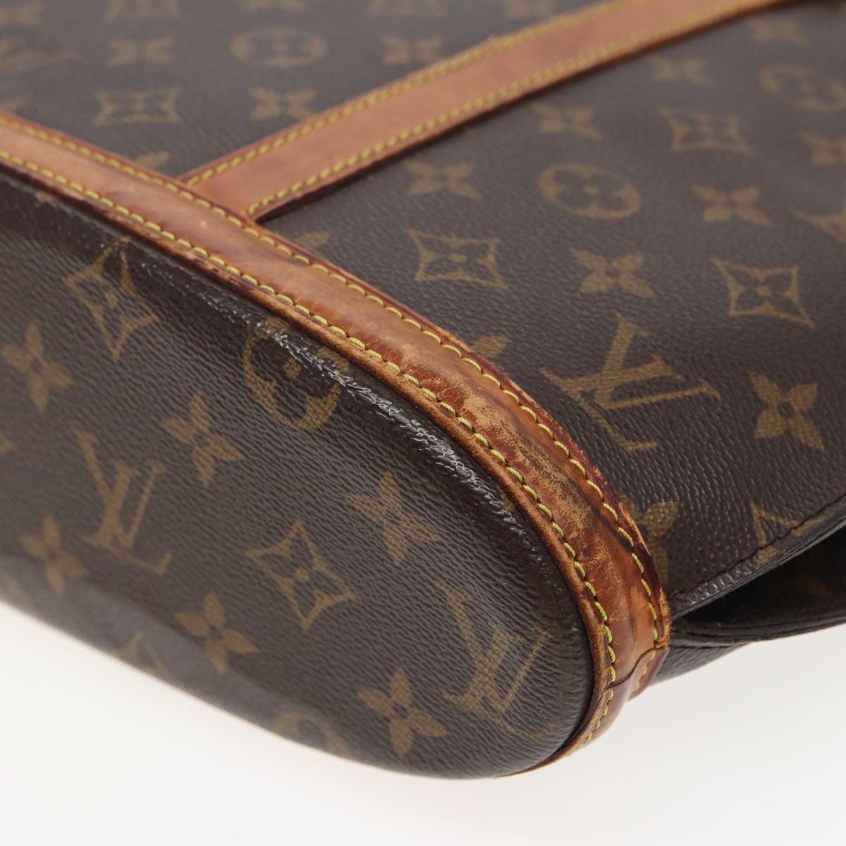 LOUIS VUITTON Monogram Babylone Tote Bag M51102 LV Auth 80776