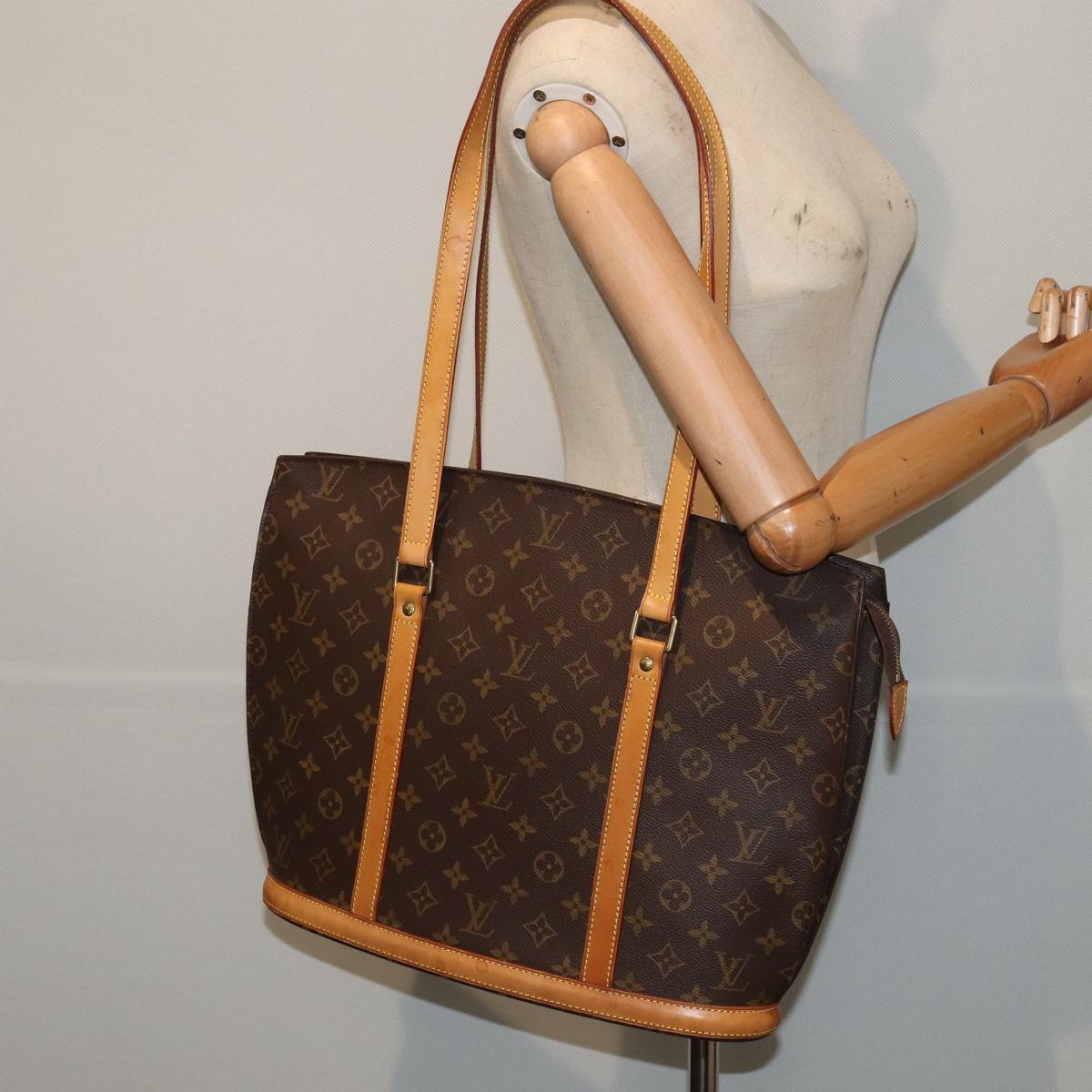 LOUIS VUITTON Monogram Babylone Tote Bag M51102 LV Auth 80780