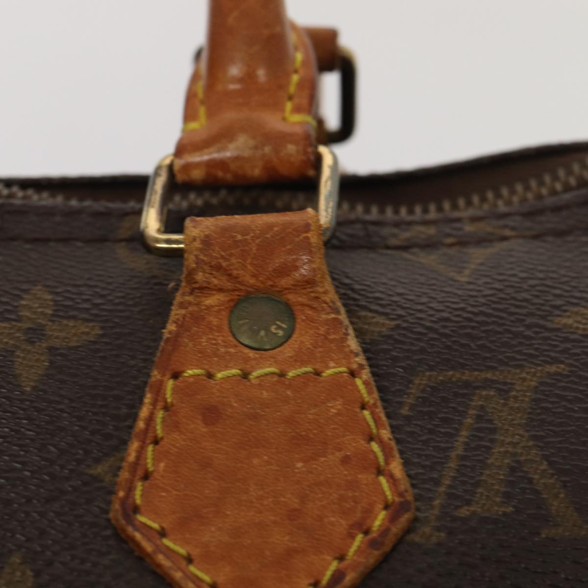 LOUIS VUITTON Monogram Speedy 25 Hand Bag M41528 LV Auth 80783