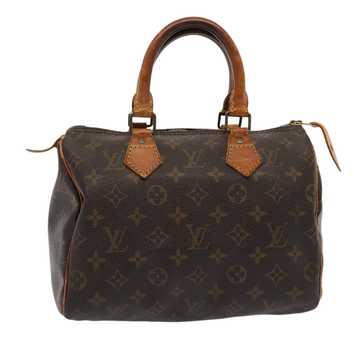 LOUIS VUITTON Monogram Speedy 25 Hand Bag M41528 LV Auth 80783